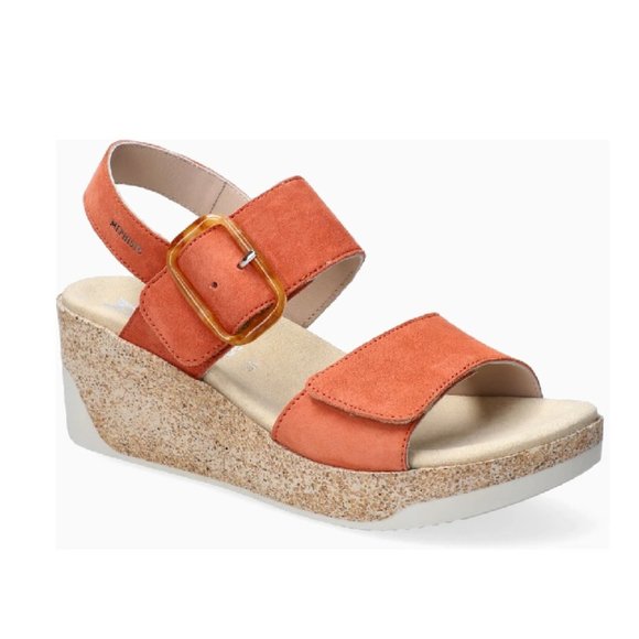 🎁 Mephisto Giulia Dual Strap Velcro Wedge Sandal - Picture 2 of 8